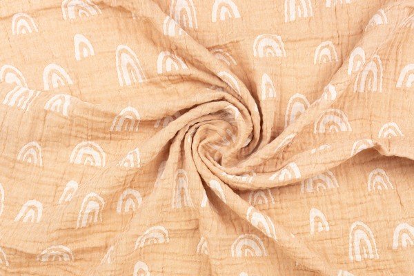 LIMAS Muslin Cloth – Rainbow Ocre
